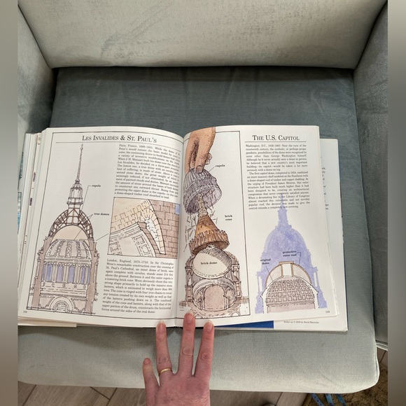 Autographaphed book “Building Big” by, David Macaulay companion to PBS series ￼ - Picture 7 of 16